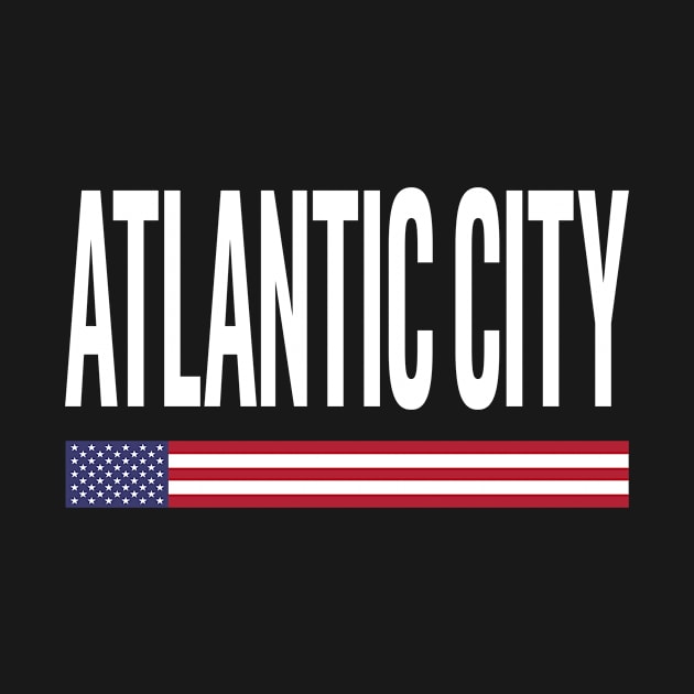 Atlantic City, City Pride USA Flag by MakeSomeonesDay