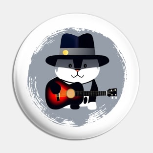 The purr-fect guitar hero Pin