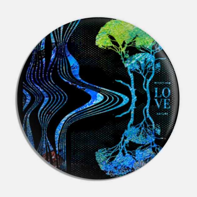 Unique design, Nature lover, Environmentalist, self development Pin by Autogenic Reform