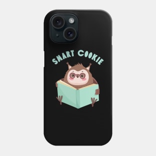 Happy Smart Cookie Sweet owl crocodile reading book hello cute baby outfit Phone Case