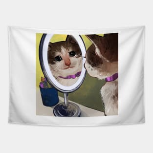 am I ugly? (Cat) Tapestry