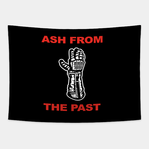 Ash From The Past Tapestry by bryankremkau