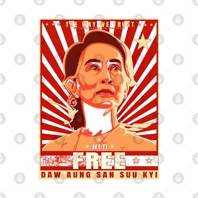 Aung San Suu Kyi by HenryHenry