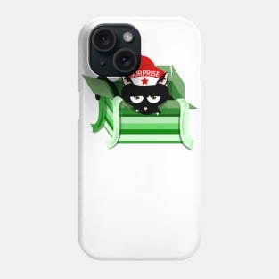 Naughty Cat Christmas Surprise Phone Case