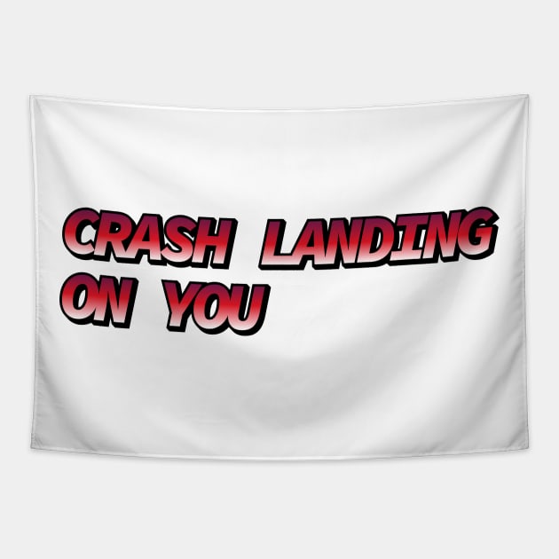 Crash Landing on You Tapestry by Sthickers