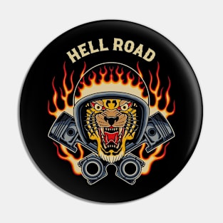 Hell road Pin