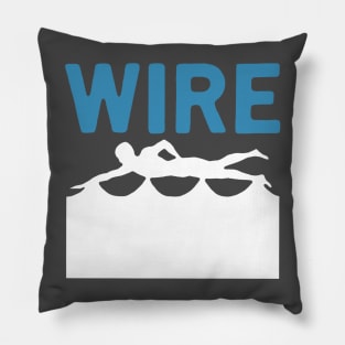 UK Post Punk band t shirt Swimmer Pillow