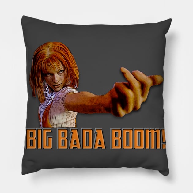 Big Bada Boom Pillow by masciajames