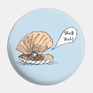 Shell Yeah! Pin