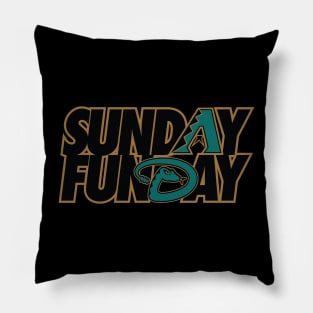 Sunday Funday Dbacks 1 Pillow