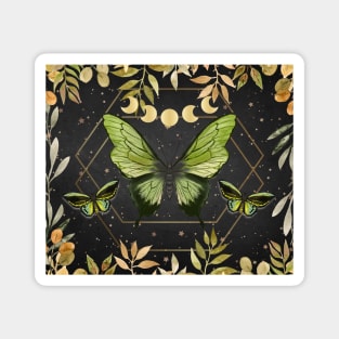 Mystic Botanical Luna Moth Magnet