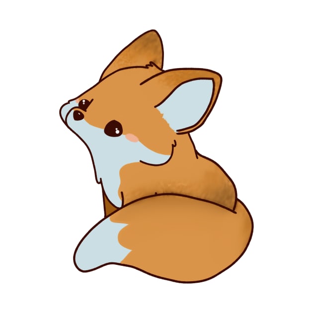 Cute Baby Fox by medimidoodles