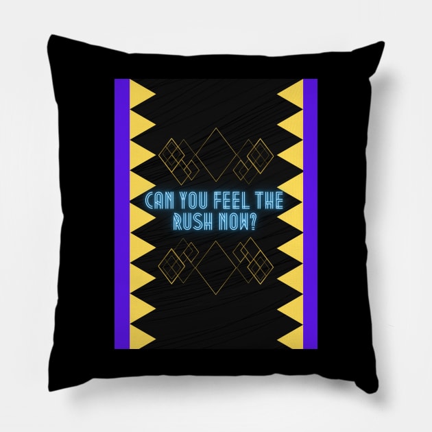 KDA Rush Line Pillow by Games&Chill