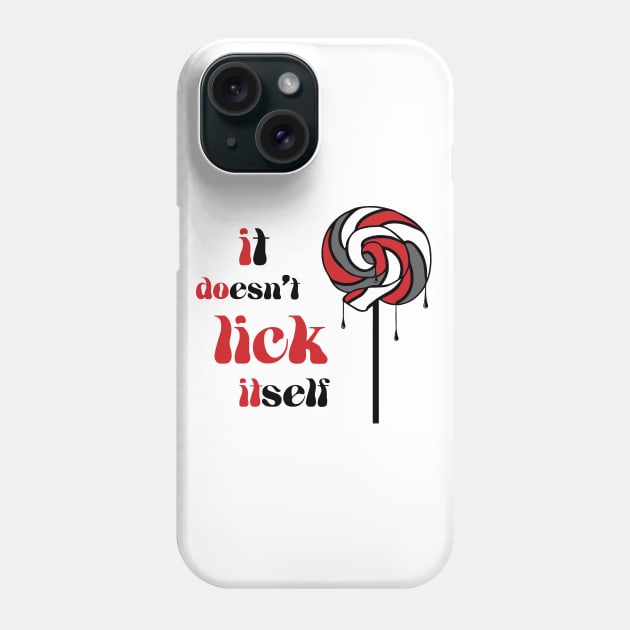 Lick It Phone Case by dbptees