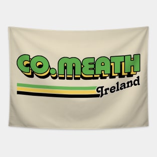 County Meath / Irish Retro County Pride Design Tapestry