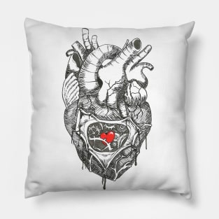 Steampunk Heart Pillow