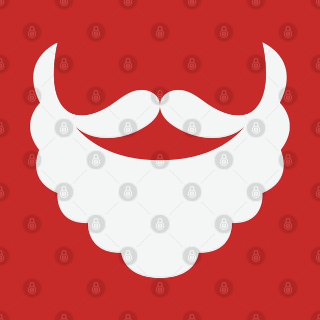 Santa Beard by BlackRose Store