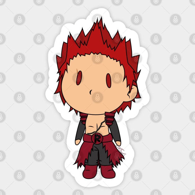 Chibi Red Riot - Chibi - Sticker | TeePublic