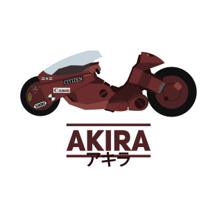 Akira - Kaneda's Bike flat design T-Shirt