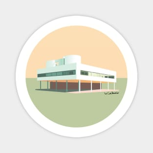 Villa Savoye by Le Corbusier Magnet