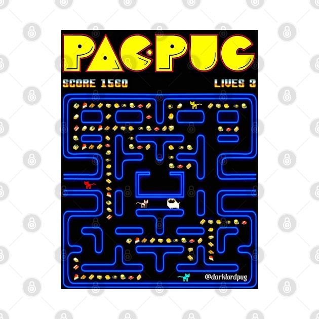 Pac-Pug by darklordpug