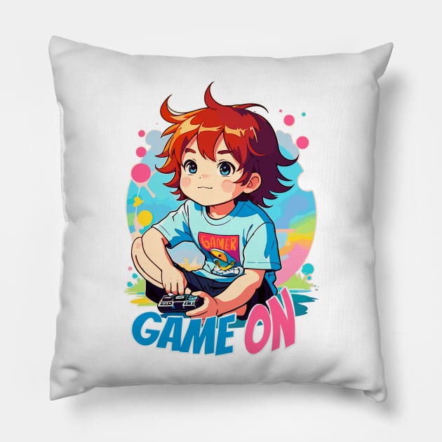 Game On Pillow by BAJAJU