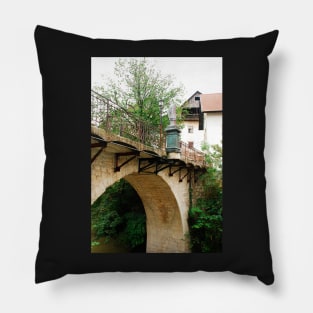 Capuchin's Bridge in Skofja Loka Pillow