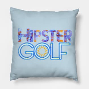 Hipster Golf Utah Pillow