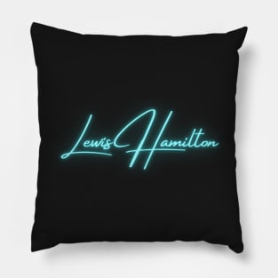 Lewis Hamilton Formula One neon Pillow