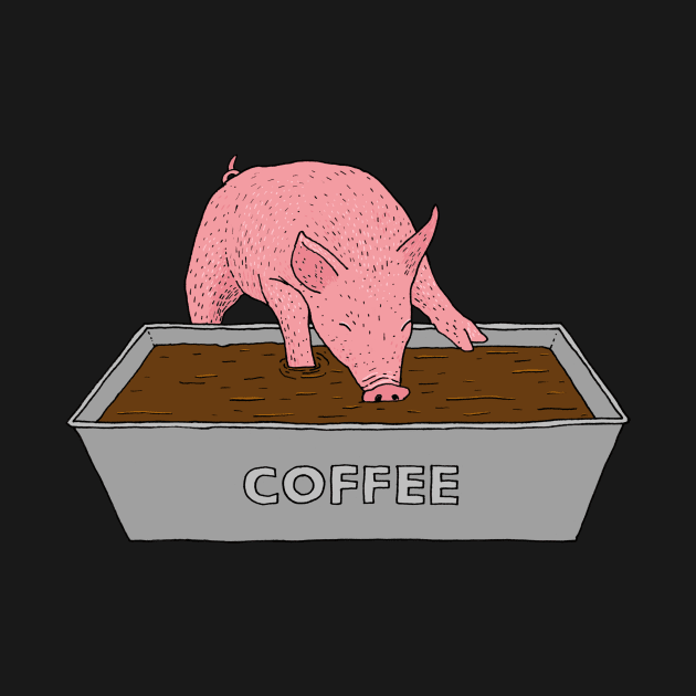 Coffee Pig by martinascott