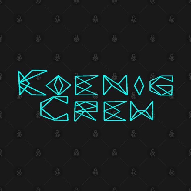 KoenigCrew Logo (Light Blue) by Young Inexperienced 