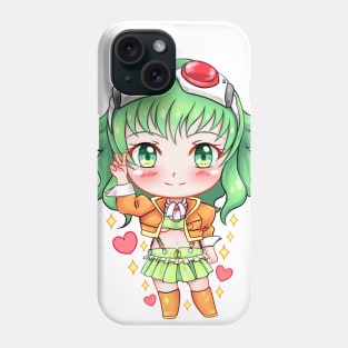 V3 Green Carrot Virtual Idol ! Phone Case