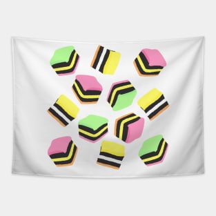 Licorice Allsorts Candy Lollies Tapestry