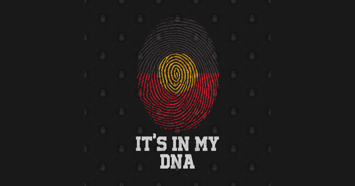 it's in my dna aboriginal shirt