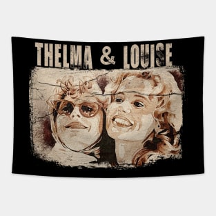 thelma and louise retro Tapestry