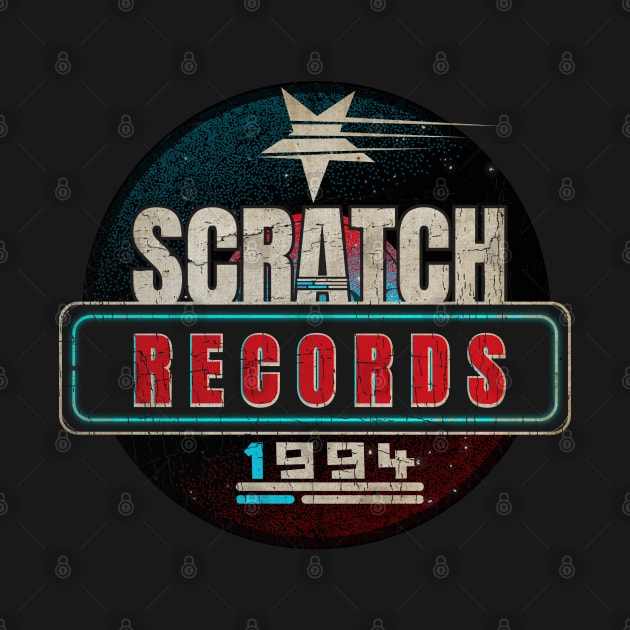 Vintage Scratched Records by Invad3rDiz