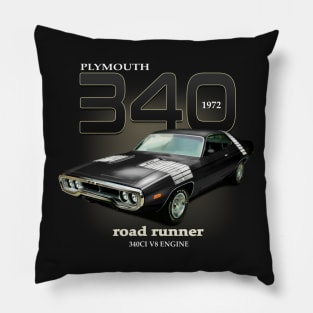 Plymouth Road Runner 72 Pillow