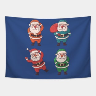 Santa Claus Collection Tapestry