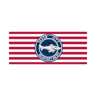 Sev, White, and Blue - Newport News T-Shirt