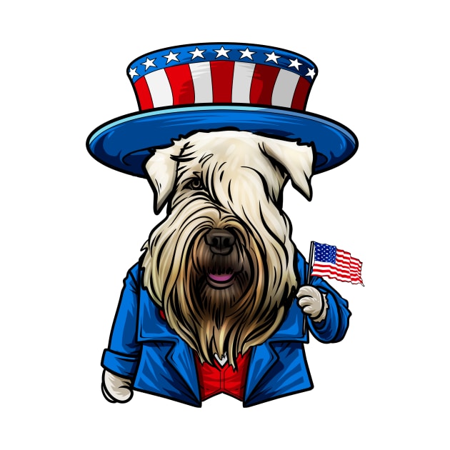 Fourth of July Wheaten Terrier by whyitsme