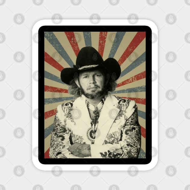 David Allan Coe Magnet by LivingCapital 