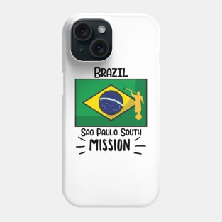 Brazil Sao Paulo South Mormon LDS Mission Missionary Gift Idea Phone Case