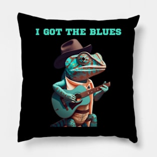 I got the blues Pillow