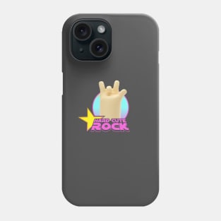 HARD CUTE ROCK anime style Phone Case