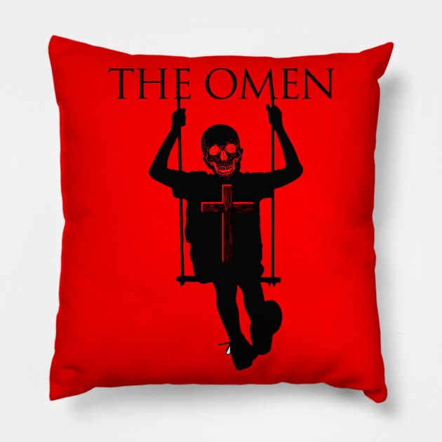 THE OMEN FAN ART Pillow by theanomalius_merch