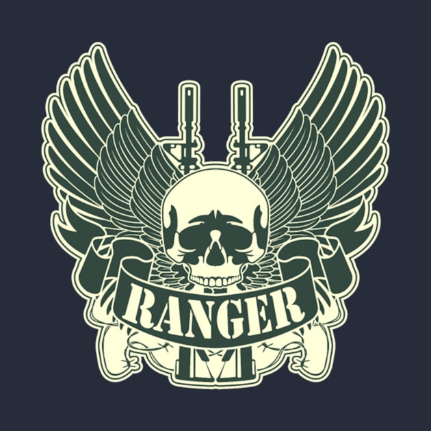 army ranger skull by Quy Sinoda