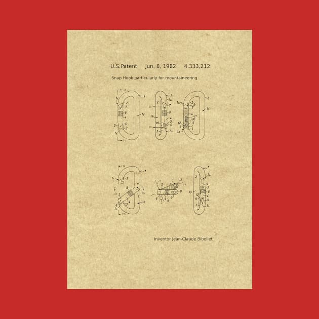 Carabiner Patent by SportingPrints
