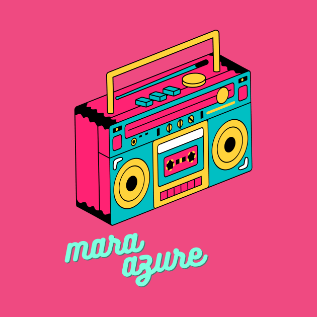 Vintage Radio by Mara Azure