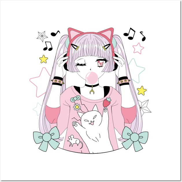 Anime TONIKAWA Over The Moon for You Stickers Japanese Cartoon Wallpaper  Room Decor Anime Kawaii Girl Posters Wall Decoration - AliExpress