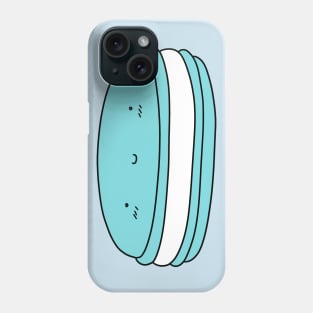 Blue Macaroon Phone Case